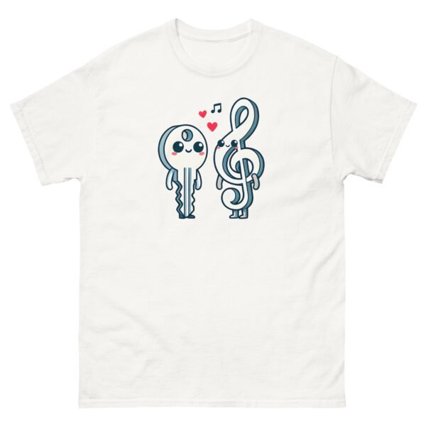 🎵 T-shirt Humoristique Homme pour serrurier "Clé en Amour" - L'union parfaite entre musique et serrurerie – Image 10