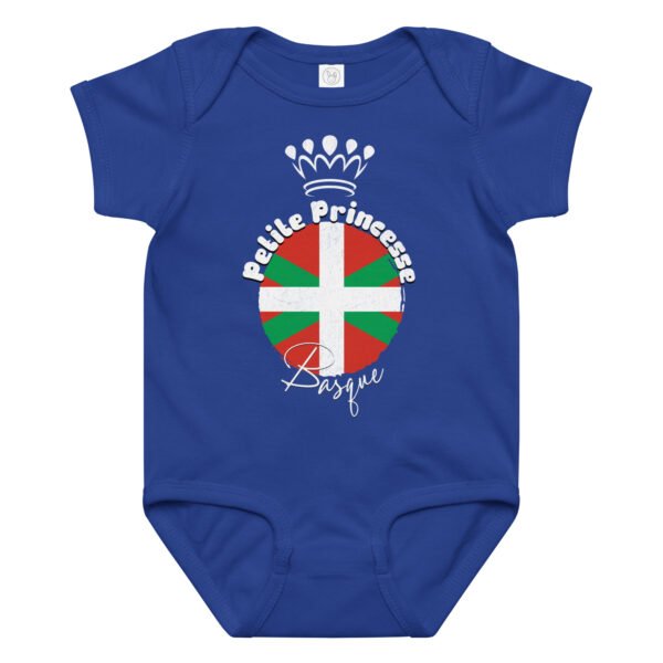 Body bébé “Petite princesse Basque” en coton 🇫🇷❤️💚 – Image 13