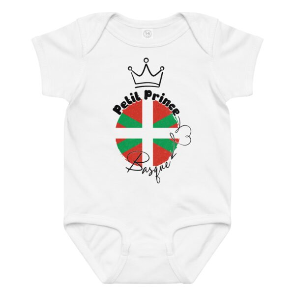 Body bébé "Petit prince basque" – un concentré de culture et de douceur