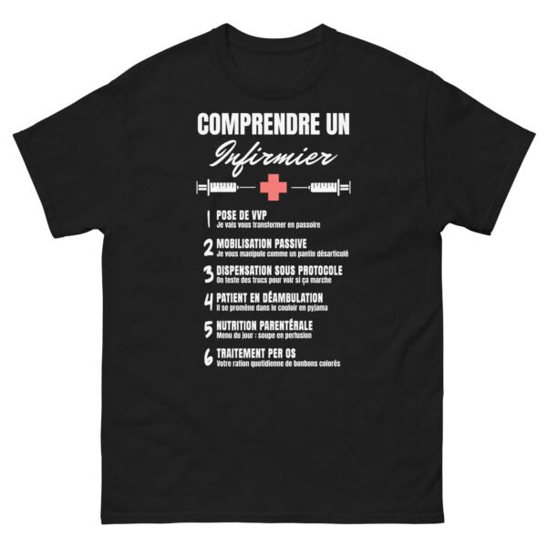 Comprendre un Infirmier : Le T-shirt Homme qui Parle Leur Langage 🏥 – Image 8