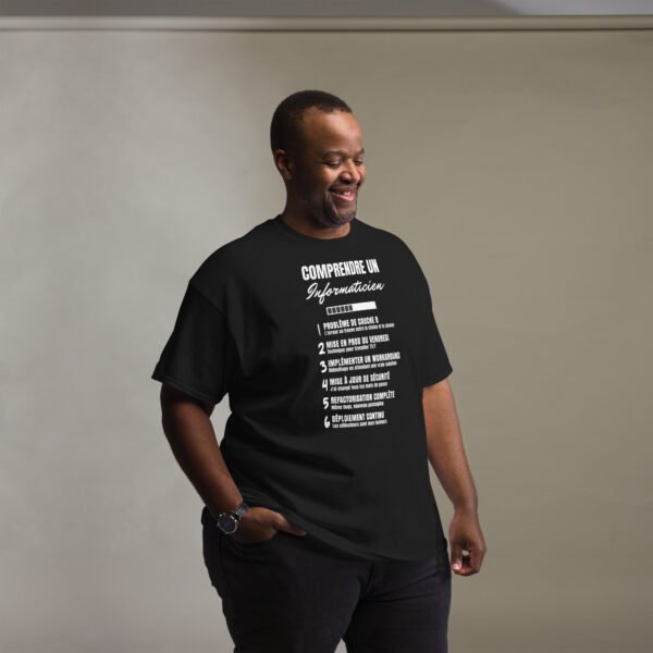 “Comprendre un Informaticien” : Le T-shirt Homme qui Parle Geek ! 🖥️👨‍💻 – Image 12