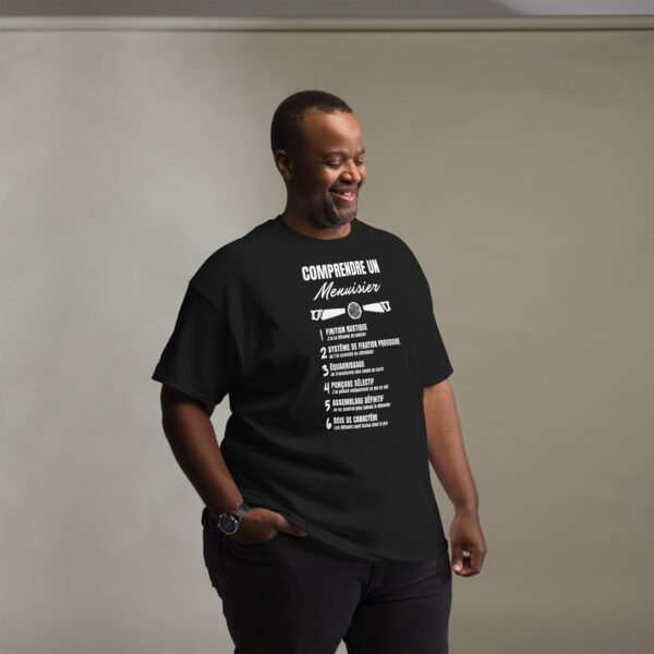 T-shirt Homme "Comprendre un Menuisier" - L'humour qui taille dans le vif ! 🪚 – Image 12