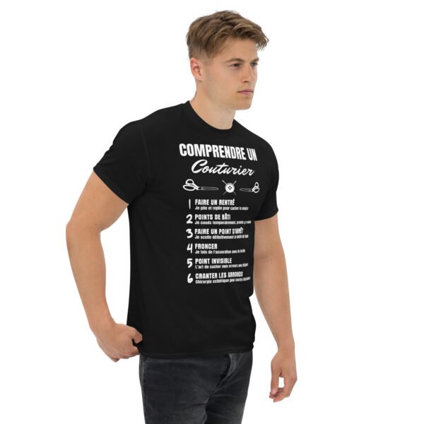 🧵 T-shirt Homme "Comprendre un Couturier" - L'humour décousu ! – Image 10