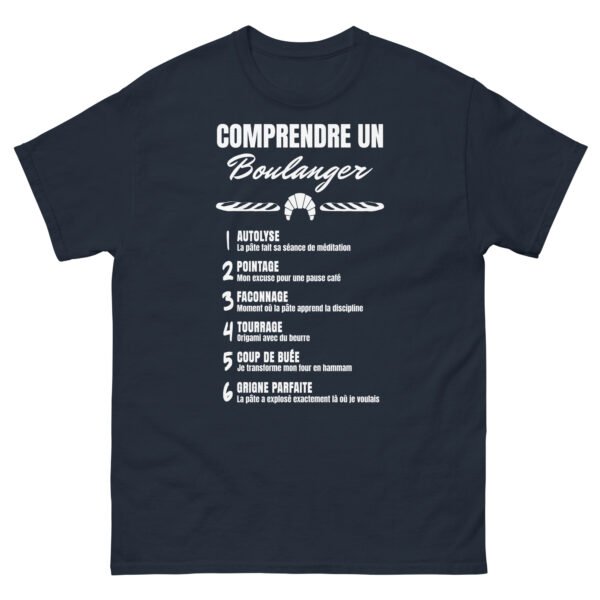 T-shirt Homme “Jargon du Boulanger” : Déchiffrez enfin leurs secrets ! 🥖 – Image 14