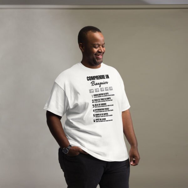 Comprendre un Banquier - Le T-shirt Homme qui Décode leur Jargon avec Humour 🏦💼 – Image 5