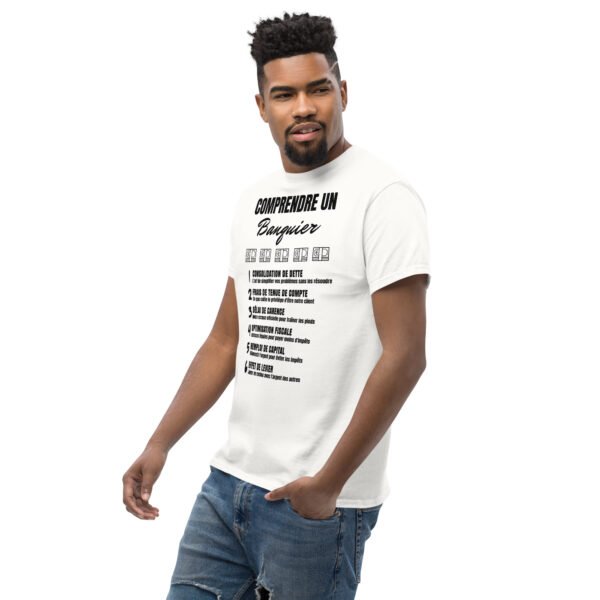 Comprendre un Banquier - Le T-shirt Homme qui Décode leur Jargon avec Humour 🏦💼 – Image 4