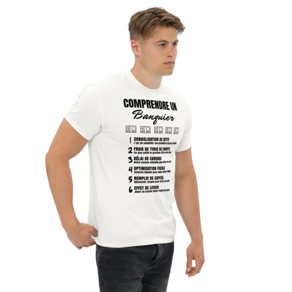 Comprendre un Banquier - Le T-shirt Homme qui Décode leur Jargon avec Humour 🏦💼 – Image 3