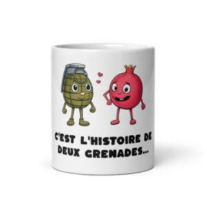 💥 Mug “C’est l’histoire de deux grenades…” – Un Mug explosif pour les pros de la défense