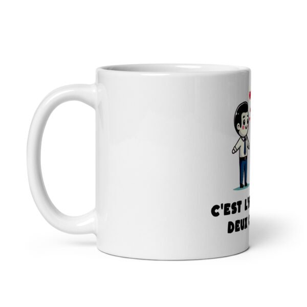 🖼️ Mug “C’est l’histoire de deux cadres…” – L’accessoire de bureau qui fait mouche chez les managers – Image 3