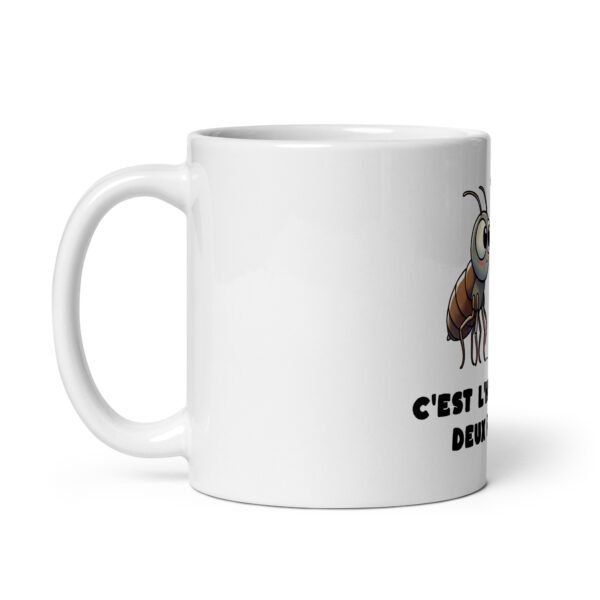 Mug “C’est l’histoire de deux puces…” – Un Mug geek pour informaticien – Image 3