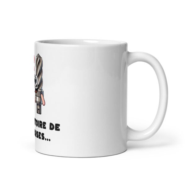 🍓 Mug “C’est l’histoire de deux fraises…” – Le cadeau qui fait rougir les pros des marchés et de l’atelier – Image 2