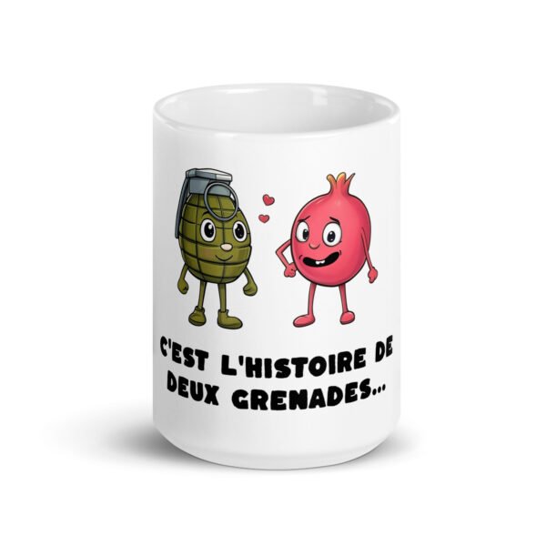 💥 Mug “C’est l’histoire de deux grenades…” – Un Mug explosif pour les pros de la défense – Image 6