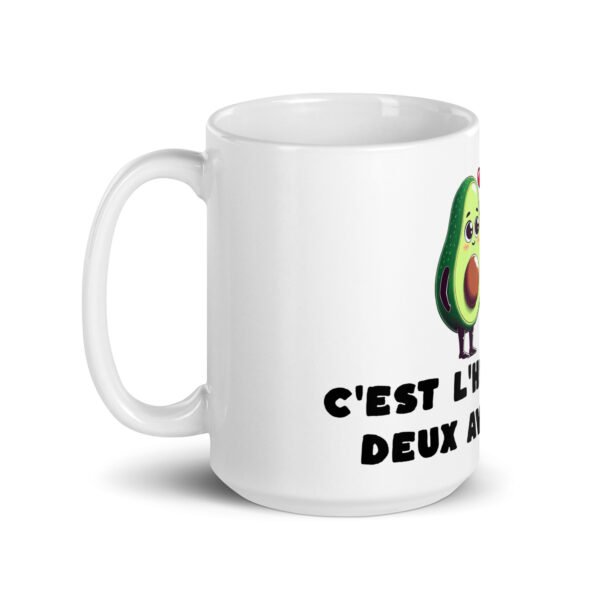 🥑 Mug “C’est l’histoire de deux avocats…” – Un cadeau à double sens pour les pros du barreau (et les fans de guacamole) – Image 5