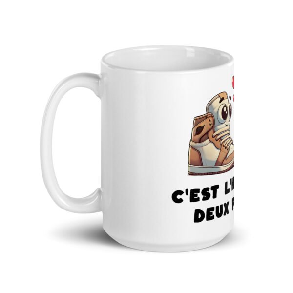 Mug “C’est l’histoire de deux pompes…” 🫣⛽👟 – Image 5