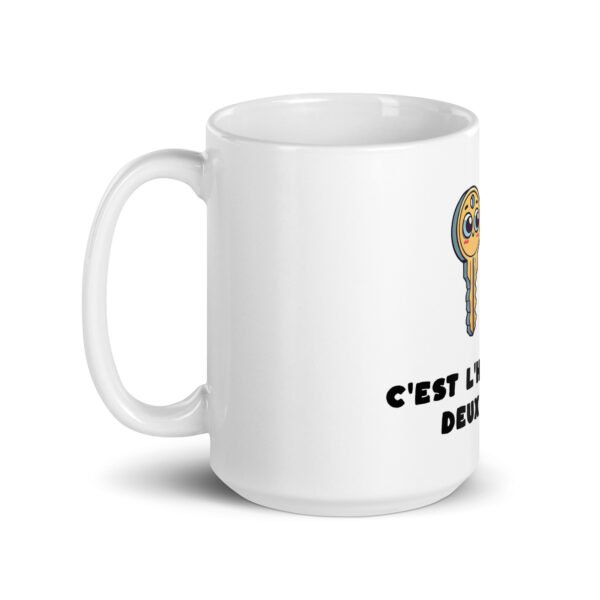 🔑 Mug “C’est l’histoire de deux clés…” – Le Mug parfait pour les rois du cadenas et les boss de l'informatique – Image 5