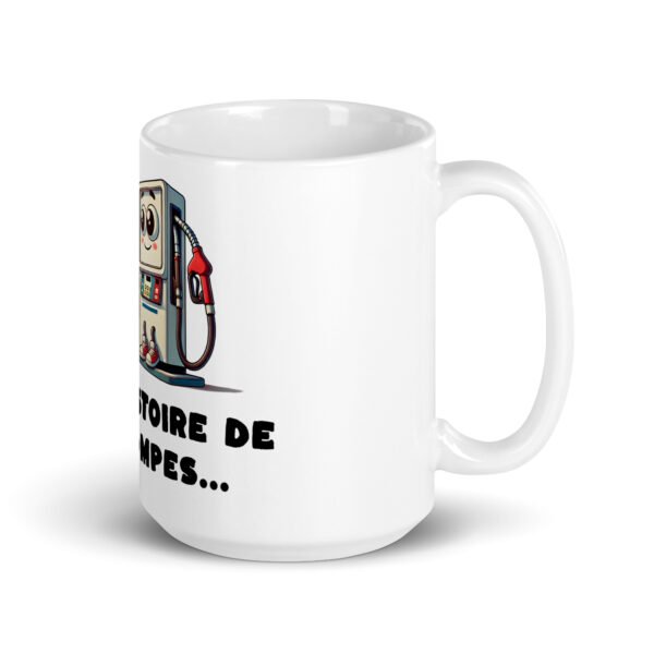 Mug “C’est l’histoire de deux pompes…” 🫣⛽👟 – Image 4