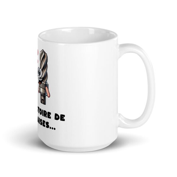 🍓 Mug “C’est l’histoire de deux fraises…” – Le cadeau qui fait rougir les pros des marchés et de l’atelier – Image 4