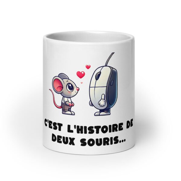 🖱️ Mug “C’est l’histoire de deux souris…” – Le cadeau pour les geeks de l'informatique – Image 9