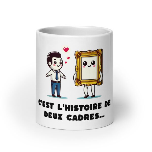 🖼️ Mug “C’est l’histoire de deux cadres…” – L’accessoire de bureau qui fait mouche chez les managers – Image 9