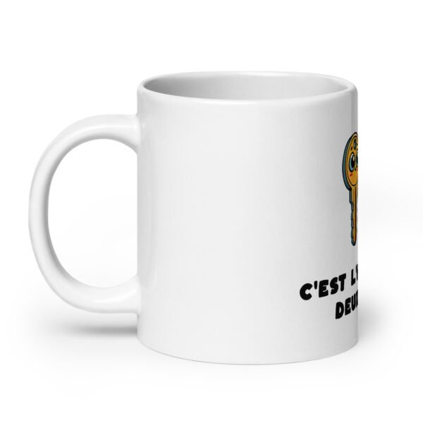 🔑 Mug “C’est l’histoire de deux clés…” – Le Mug parfait pour les rois du cadenas et les boss de l'informatique – Image 8