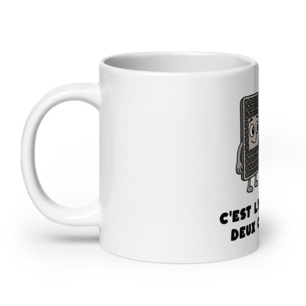 🎹 Mug “C’est l’histoire de deux claviers…” – Le Mug qui fait vibrer les codeurs et les musiciens – Image 8