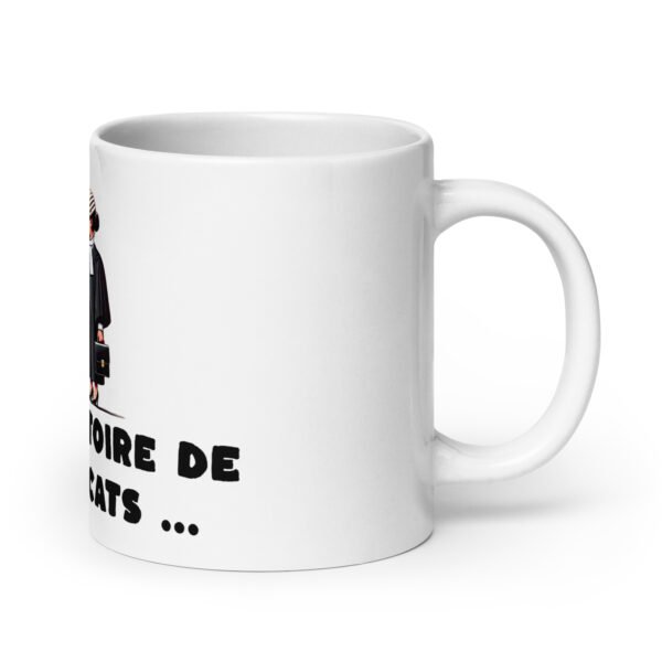 🥑 Mug “C’est l’histoire de deux avocats…” – Un cadeau à double sens pour les pros du barreau (et les fans de guacamole) – Image 7