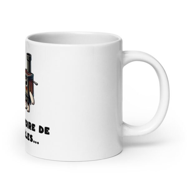 🔥 Mug “C’est l’histoire de deux poêles…” – Le cadeau chaudement recommandé par les pros de la cuisine – Image 7