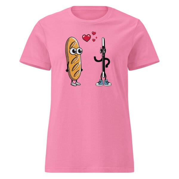 T-shirt Femme "Amour entre baguettes" - Quand deux baguettes se rencontrent 🥖✨ – Image 13