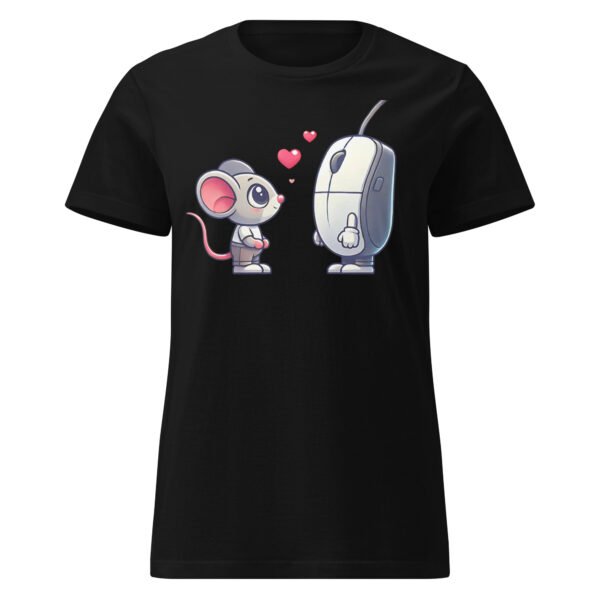 T-shirt Femme "Coup de Foudre entre souris" 🐭💻 – Image 5
