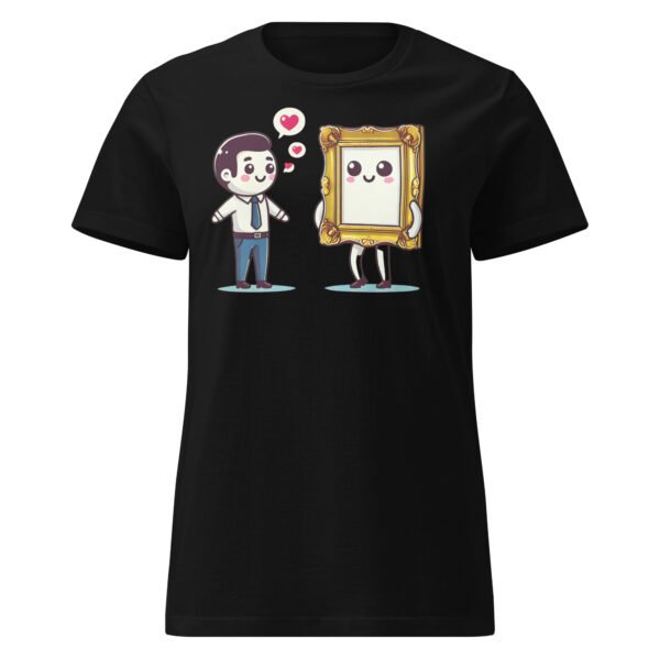 T-shirt Femme "Cadres amoureux" : l'Humour avec Style – Image 5