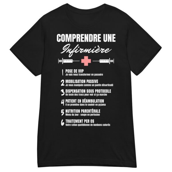 T-shirt Femme "Comprendre une Infirmière" - Le Décodeur du Jargon Médical 🏥👩‍⚕️ – Image 9