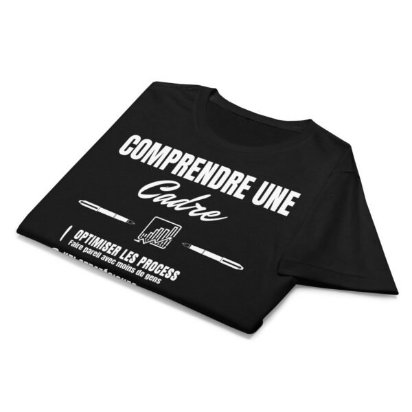 T-shirt Femme Humour “ Comprendre une Cadre Dirigeante” : Décryptez le Jargon Managérial ! – Image 4
