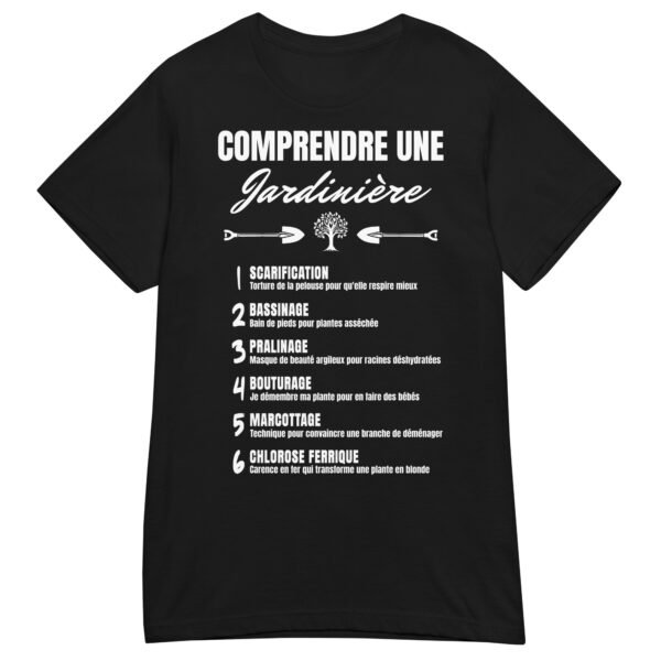 T-shirt Femme "Comprendre une Jardinière Paysagiste" - Le jargon décrypté 🌱 – Image 2