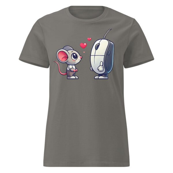 T-shirt Femme "Coup de Foudre entre souris" 🐭💻 – Image 11