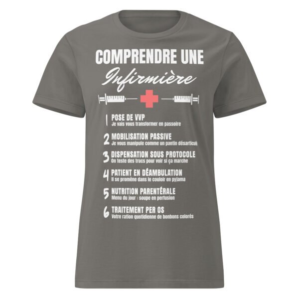 T-shirt Femme "Comprendre une Infirmière" - Le Décodeur du Jargon Médical 🏥👩‍⚕️ – Image 17