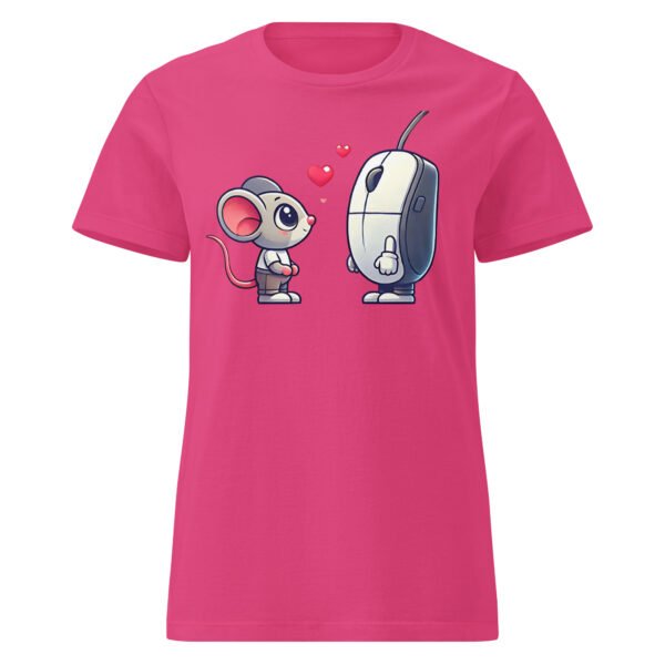 T-shirt Femme "Coup de Foudre entre souris" 🐭💻 – Image 10