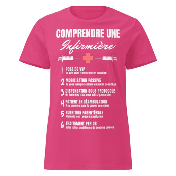 T-shirt Femme "Comprendre une Infirmière" - Le Décodeur du Jargon Médical 🏥👩‍⚕️ – Image 16
