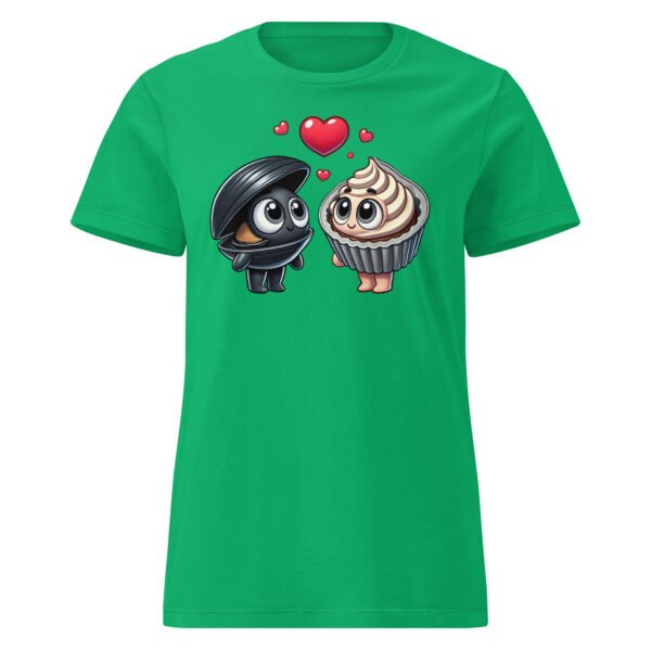 T-shirt Femme "L'amour entre deux Moules" - Cadeau Humour pour les Passionnées de Cuisine🧁🐚 – Image 12