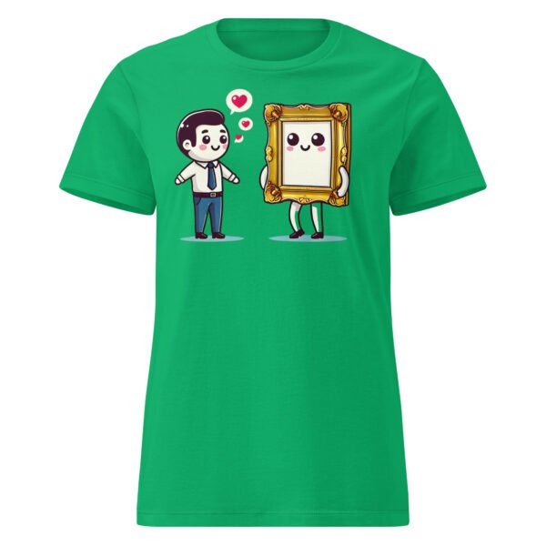 T-shirt Femme "Cadres amoureux" : l'Humour avec Style – Image 12