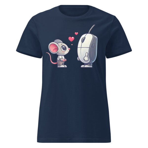 T-shirt Femme "Coup de Foudre entre souris" 🐭💻 – Image 6