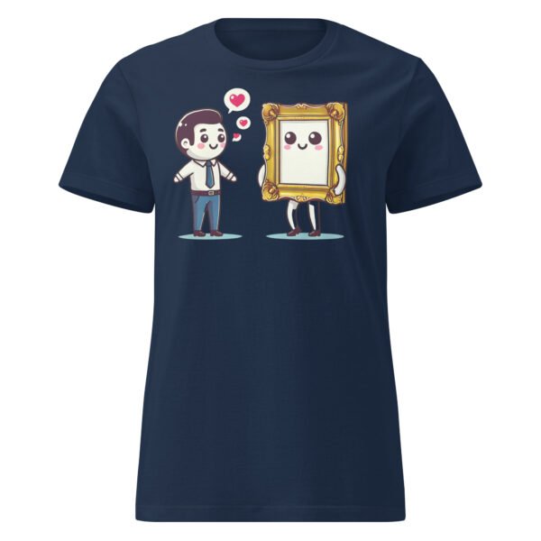 T-shirt Femme "Cadres amoureux" : l'Humour avec Style – Image 6