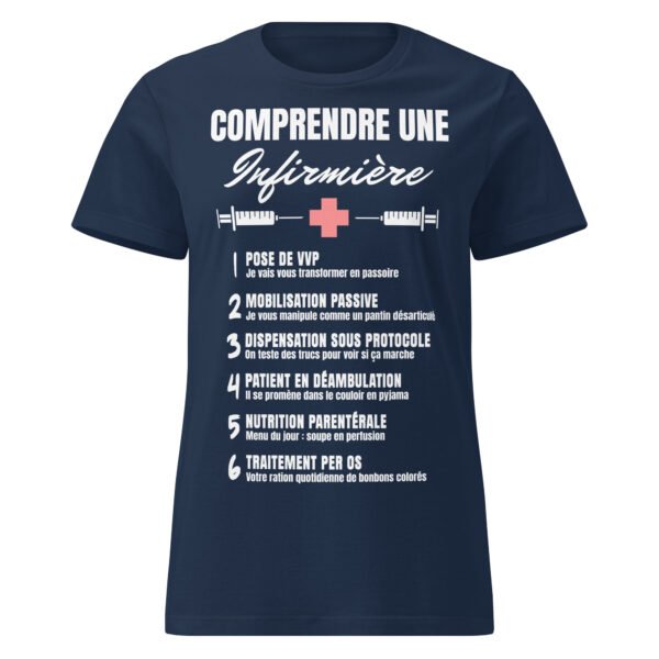 T-shirt Femme "Comprendre une Infirmière" - Le Décodeur du Jargon Médical 🏥👩‍⚕️ – Image 12