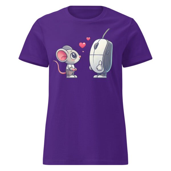T-shirt Femme "Coup de Foudre entre souris" 🐭💻 – Image 7