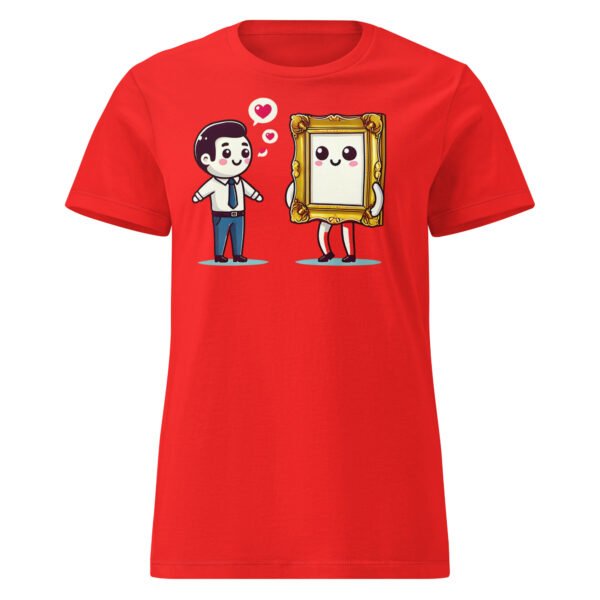 T-shirt Femme "Cadres amoureux" : l'Humour avec Style – Image 8