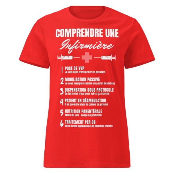 T-shirt Femme "Comprendre une Infirmière" - Le Décodeur du Jargon Médical 🏥👩‍⚕️ – Image 14