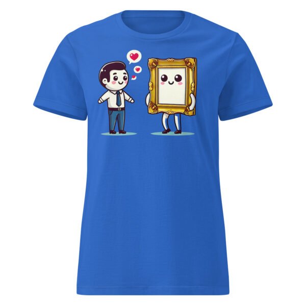 T-shirt Femme "Cadres amoureux" : l'Humour avec Style – Image 9