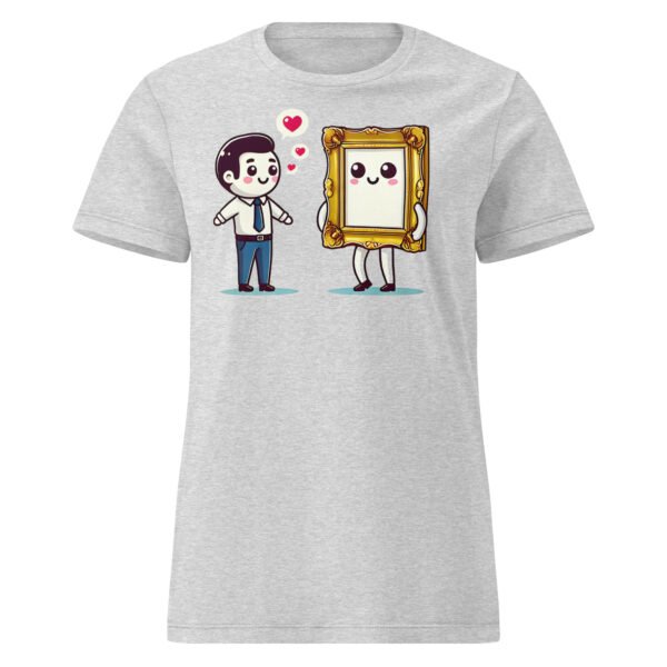T-shirt Femme "Cadres amoureux" : l'Humour avec Style – Image 14