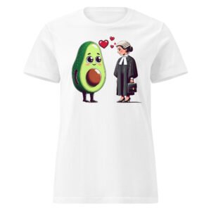 T-shirt Femme humouristique "Avocats amoureux" -💕
