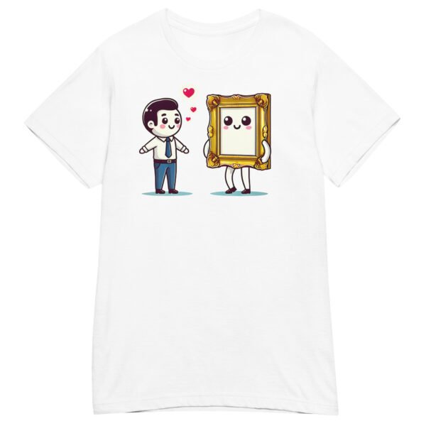 T-shirt Femme "Cadres amoureux" : l'Humour avec Style – Image 2