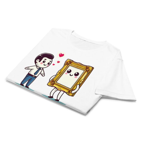 T-shirt Femme "Cadres amoureux" : l'Humour avec Style – Image 4